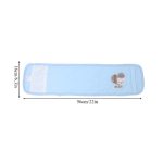 Haosie Baby Belly Button Band, Infant Belly Protector, Cotton Umbilical Hernia Belt for Toddler Boys Girls (22 X 6.3 In)(Light Blue) - Image 2